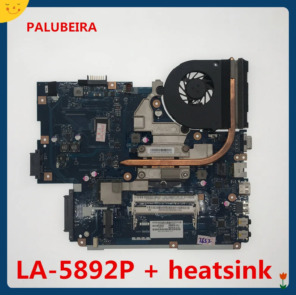 Материнская плата радиатора PALUBEIRA материнская для Acer 5740 5741 5742 тест на материнскую