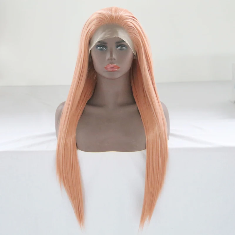 Charisma бесплатная часть синтетический парик фронта шнурка Длинные Натуральные