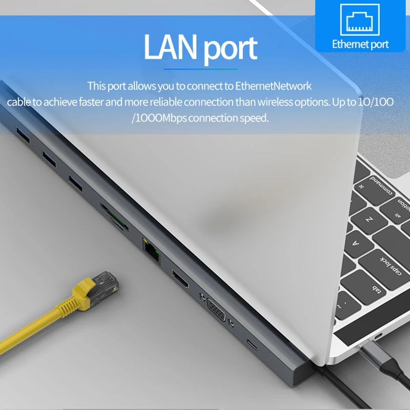 Набор контактов для тестирования 10 в 1 мульти Порты и разъёмы Usb C концентратор