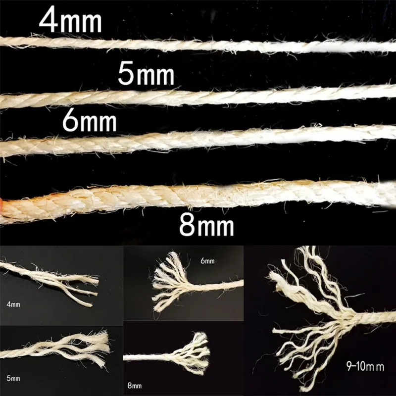 

5M Sisal Rope Cats Scratching Post Toys DIY Cat Scratch Board for Cat to Exercise Claw Pet Supplies
