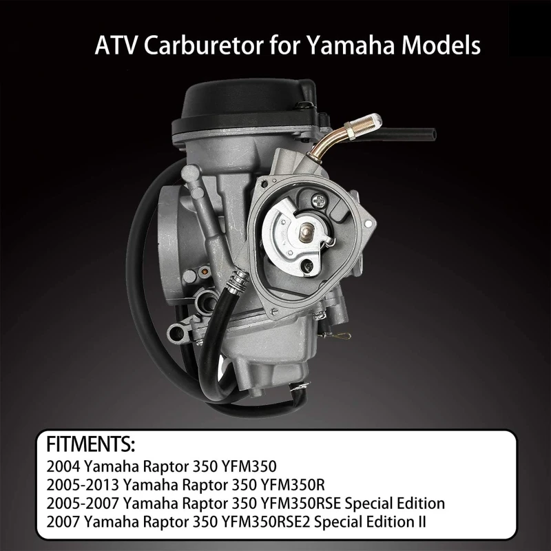 

Carburetor for ATV 2004-2013 Yamahe Raptor 350 YFM350 Carb Raptor 350 YFM350R YFM350RSE YFM350RSE2