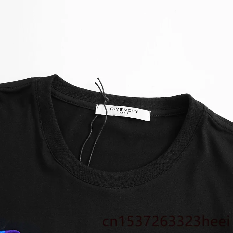 

2021 Given woman New Original Brand T Shirt Men Tops Summer Short Sleeve Fashion T-shirt 100% Cotton Mans Tshirt