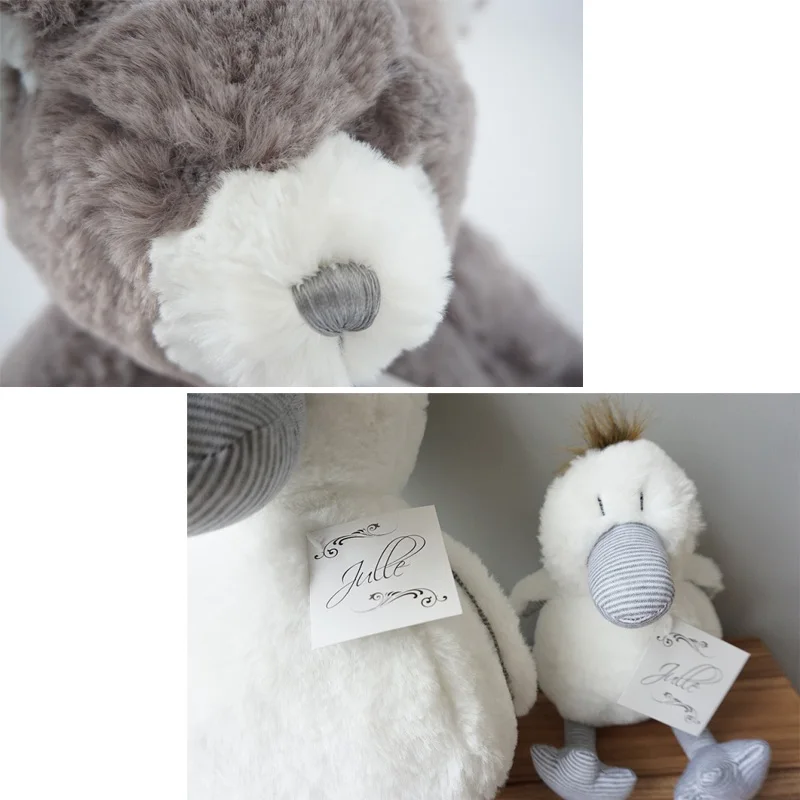 

Ins Hot Nordic Style Polar Bear Stuffed Animal Doll Rabbit Bear Duck Soft Plush Toy Baby Soothing Doll Kawaii Toy Kids Gift Item