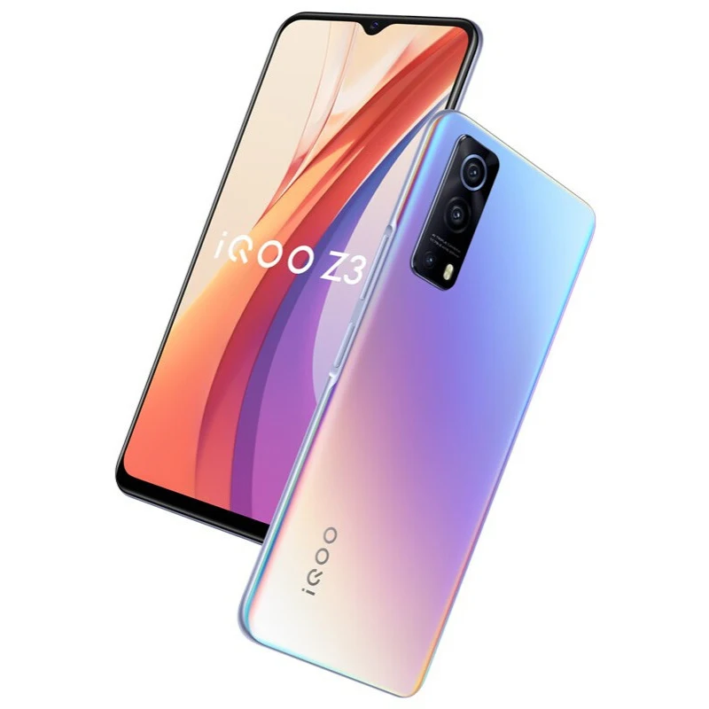 Оригинальный VIVO Z3 iQOO 6 ГБ 128 5G мобильный телефон Snapdragon 768G 58 &quotFHD + безрамочный экран