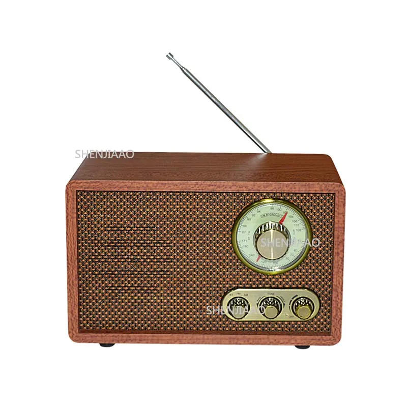 Настольное ретро-радио FM/AM bluetooth-радио два двухдиапазонных антикварных