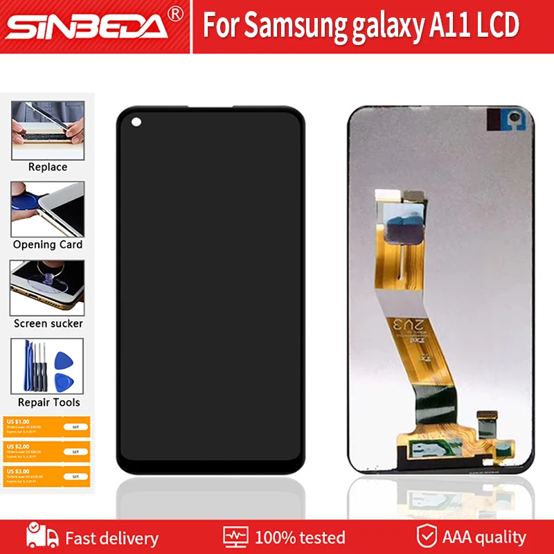 6 4 ''Оригинальный Для Samsung Galaxy A11 ЖК дисплей сенсорный экран сборка для SM A115F A115