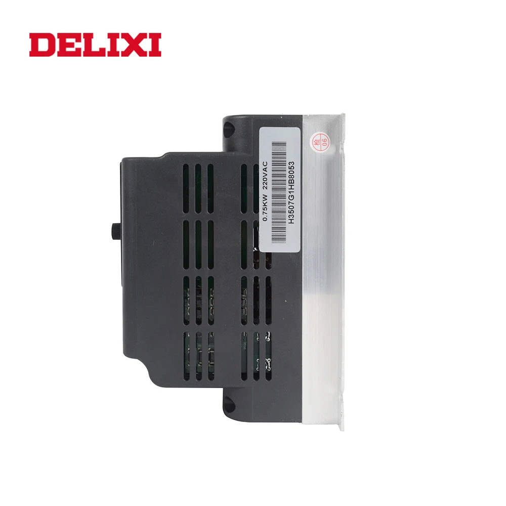 Частотный инвертор DELIXI DL350 220 В 0 4 кВт 75 1 5 2 3 фазный вход и выход преобразователь