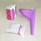 Новый Портативный Для женщин Кемпинг мочи устройства Воронка-писсуар Женский мягкий Путешествия туалет для мочеиспускания Для женщин стоьте вверх в Портативный писсуар 1 шт.