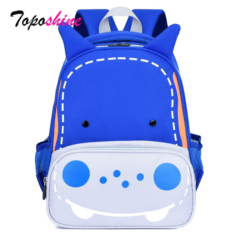 

Lovely Little Hippo Cartoon Print Backpacks Schoolbag Little Kid Backpack Children School Girls&Boys Backpack Bag