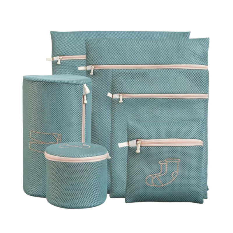 

Washing Machine Bag Portable Clothing Organizer Socks Bra Pants Laundry Basket