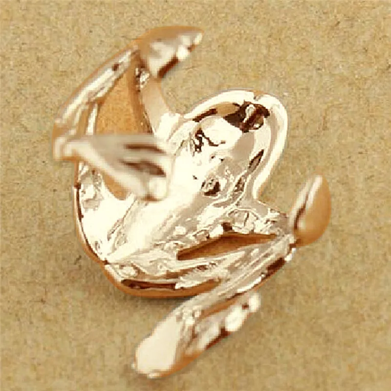 

Women Children Gothic Jewelry Best Gift Earrings Jewelry Gift Fashion Punk Cute Animal Frog Cuff Ear Earrings