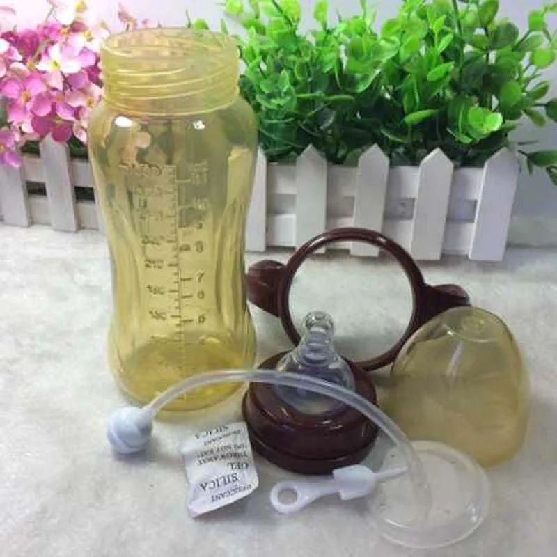 2 использования 330 мл бутылочка для кормления детей портативная широкая ухода за