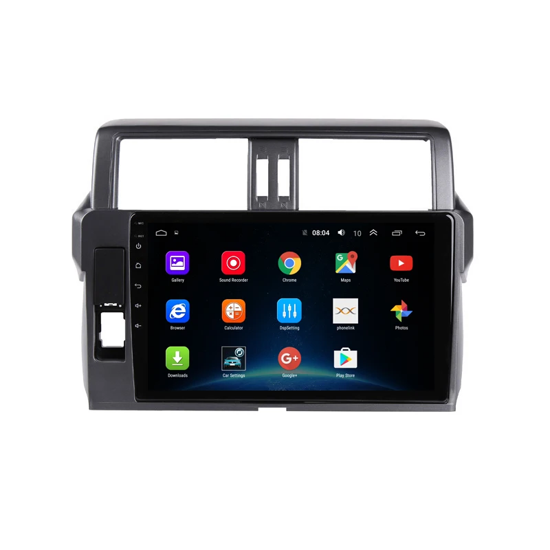 10 1 &quot2G RAM 32G ROM Android автомобильный DVD GPS для Toyota Prado 150 Land cruiser 2014 2015-2017 головное