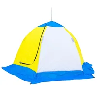 Зимняя палатка-зонт СТЭК Elite 4 (однослойная, четырехместная).