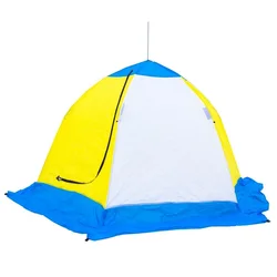 Зимняя палатка-зонт СТЭК Elite 4 (однослойная, четырехместная).
