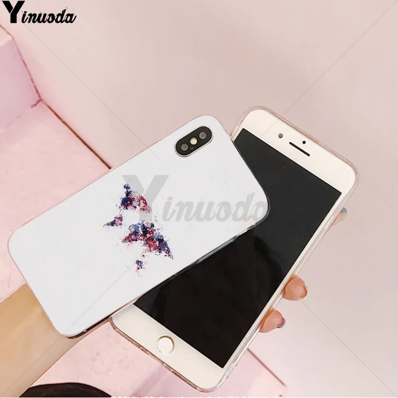 Yinuoda Дорожная карта Ailplane Road sign TPU Мягкий силиконовый чехол для телефона iPhone 8 7 6 6S Plus 5 5S SE XR X XS MAX Coque Shell