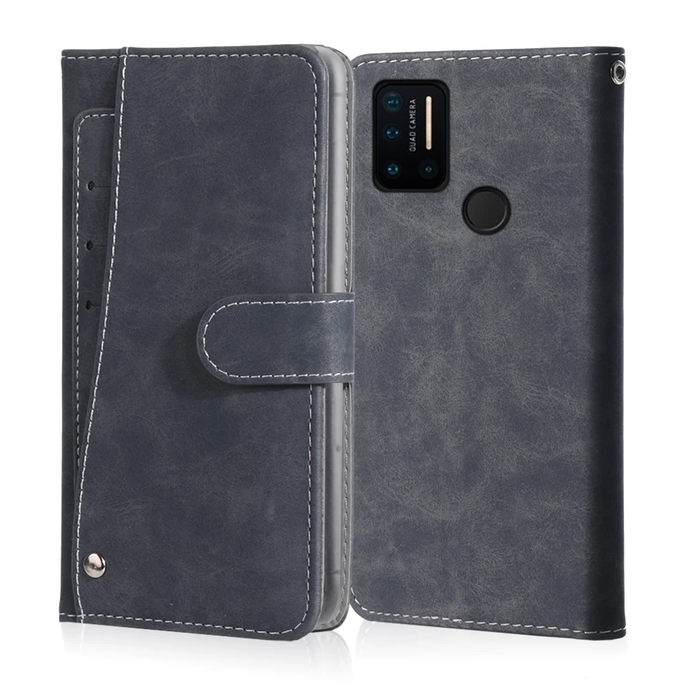 

Vintage Case For UMIDIGI A9 A7 A5 A3 A1 S5 Pro UMI DIGI S5 Pro F2 Case Leather Flip Wallet Card Stand Magnetic Book Phone Cover