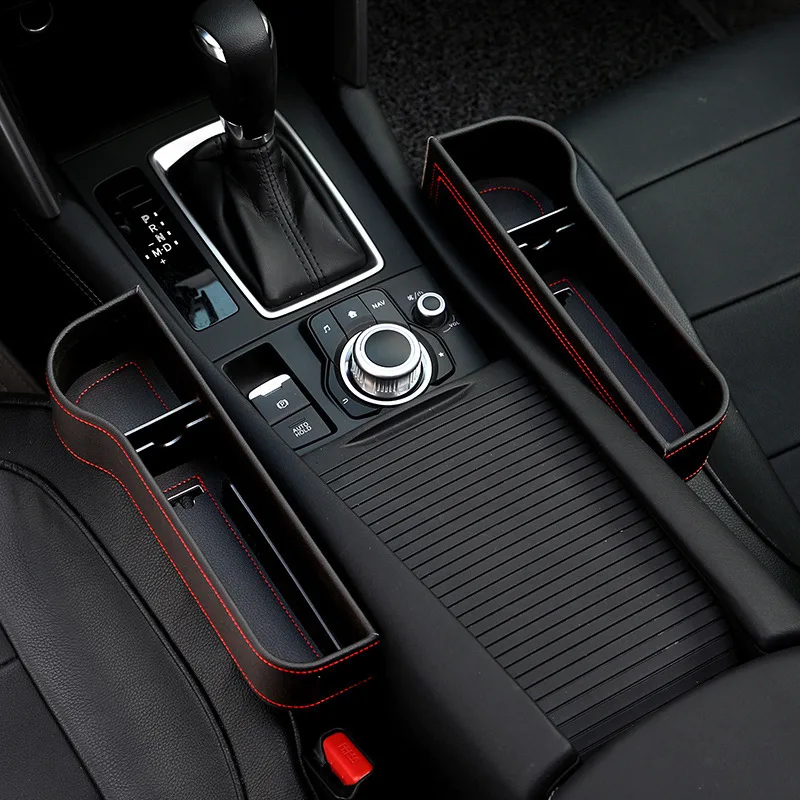 

Car Seat Gap Organizer Auto Cup Holder Key Cell Phone Glasses Case Storage Box automobile Ornaments Gadget Interior Accessories