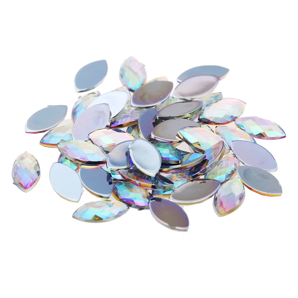 1 упаковка 30 шт. акриловые Стразы AB для дизайна ногтей 3D камни сделай сам