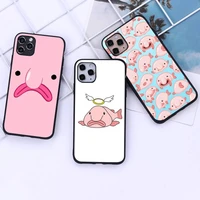 cute blobfish phone case for iphone 12 11 pro mini xs max 8 7 6 6s plus x 5s se 2020 xr cover