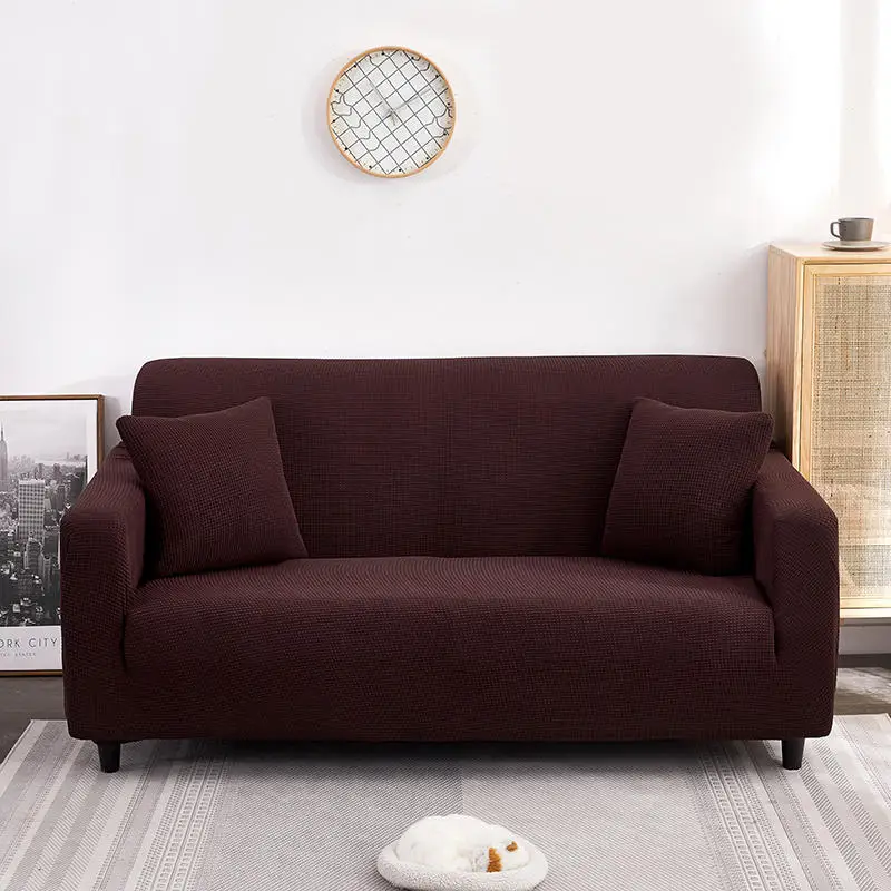 

2021 New Soft Couch Slipcovers 1-4 Seaters Retro Recliner Sofa Cover Plush Elasticity Tight Package All-inclusive Cover Cloth