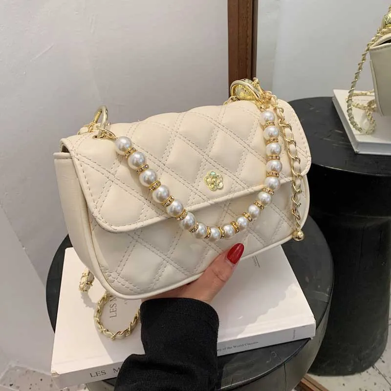 

Crossbody Female Bags For Women Handbags Chain Summer Bolsas Designer Simple Korean Quality Messenger Shoulder Women's Bag 2021