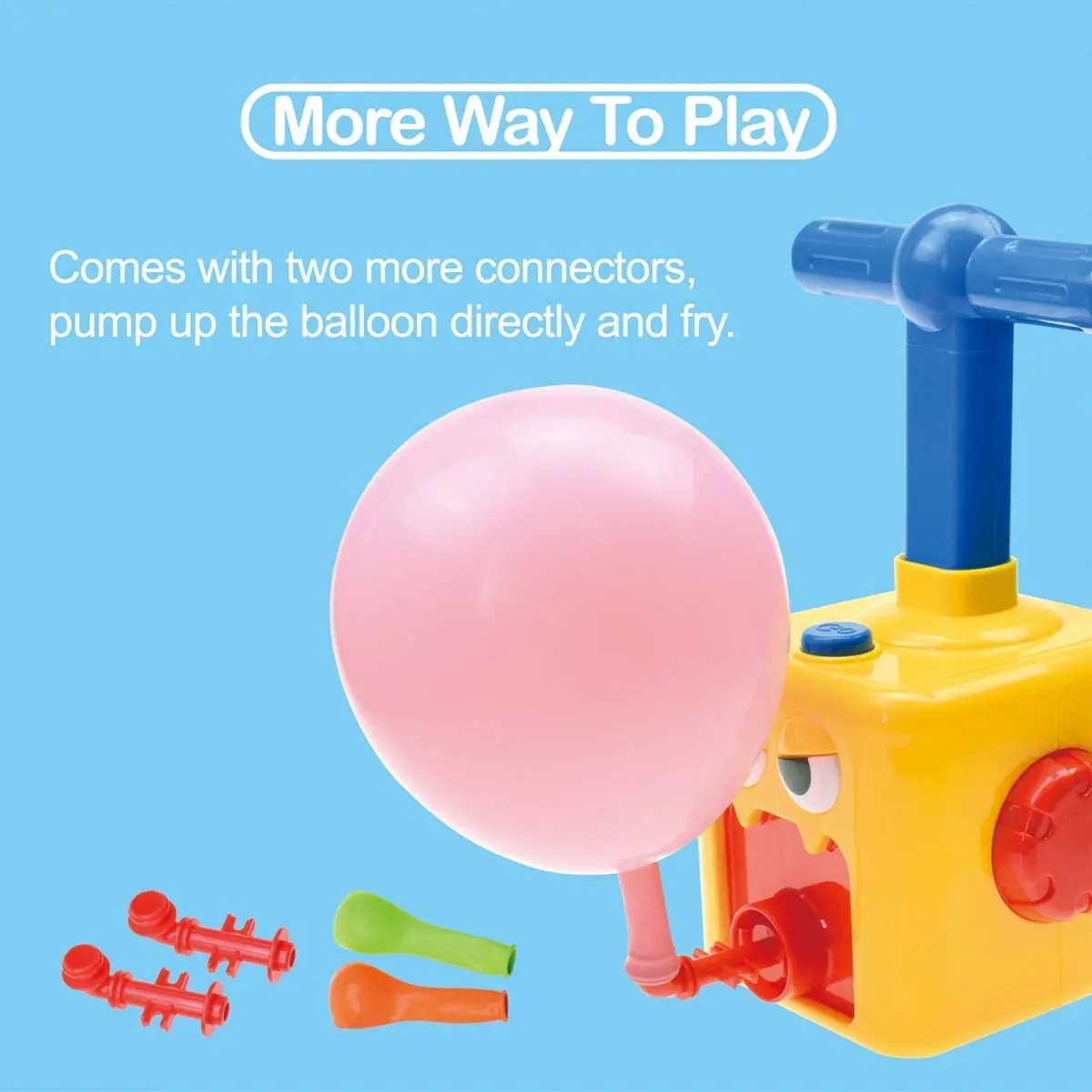 

Kids Education Science Experiment Toy Puzzle Fun Inertial Power Balloon Car Toys Car Balloon Toy for Children Gift