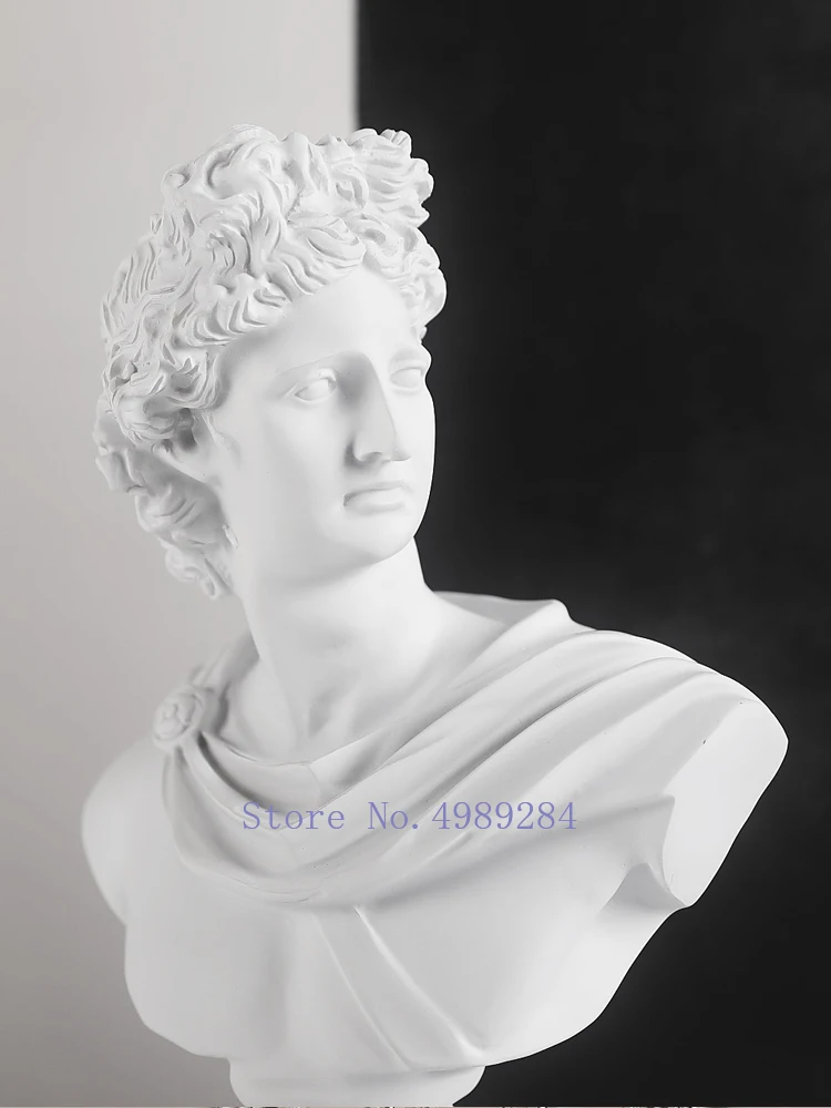 Имитация пластыря из смолы скульптура в виде головы персонажа VENUS APOLLO