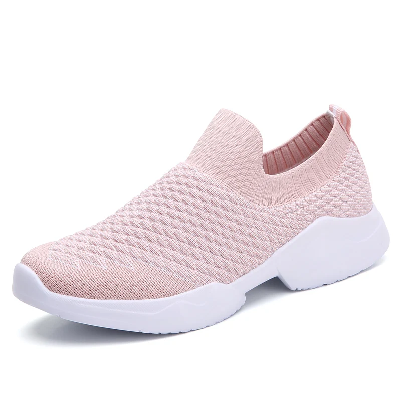 SZ7767 pink LEMAI; Новинка года; весенние кроссовки; женская повседневная обувь на плоской подошве из дышащего сетчатого материала; женские лоферы; Basket Femme; женская обувь; tenis feminino - Цвет: SZ7767 pink