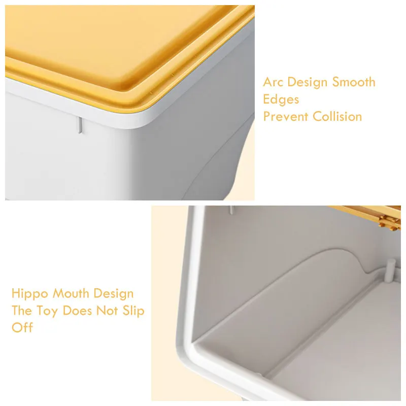 

Storage Box Home Front Opening Convenient Stable Thickened Children's Toys Snacks Storage Box Toy Storage Cabinet