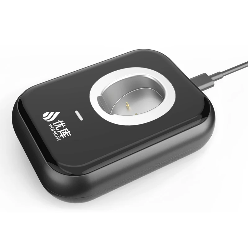 2D QR 1D беспроводной сканер штрихкода с подставкой высокое качество дальность 20