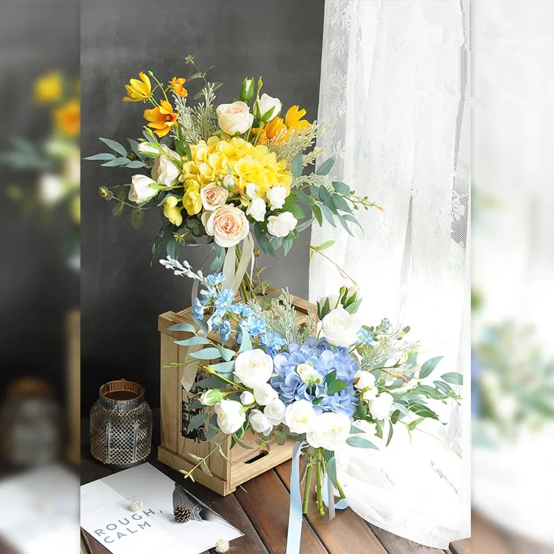 Винтажные искусственные шелковые розы с пионами и цветами | Свадьбы торжества