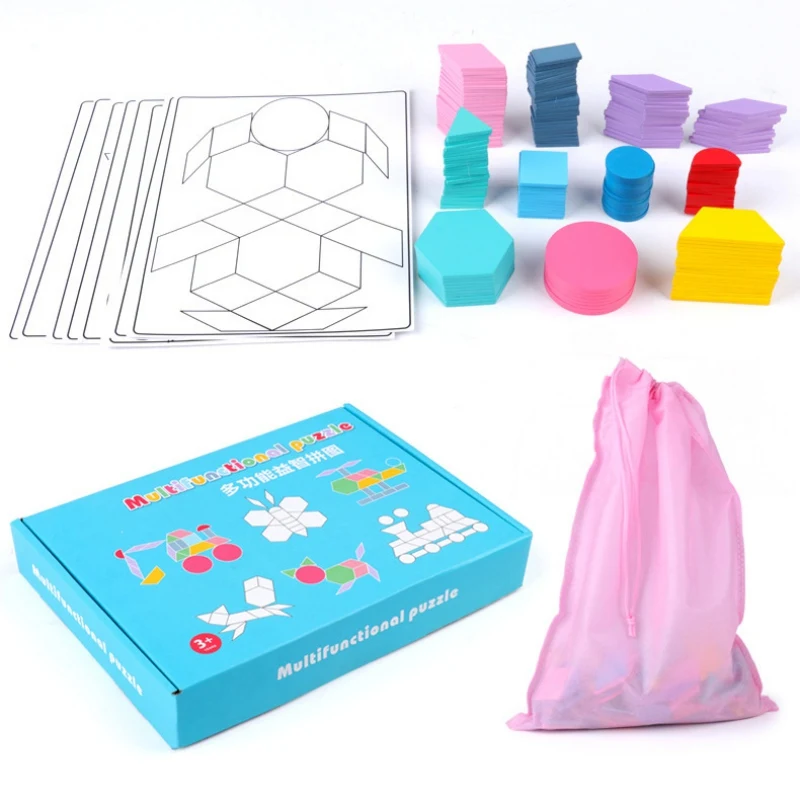 

Early Education Benefits Intelligence Hundred Change Stelerigen Shape Jigsaw Puzzle Toys 2021