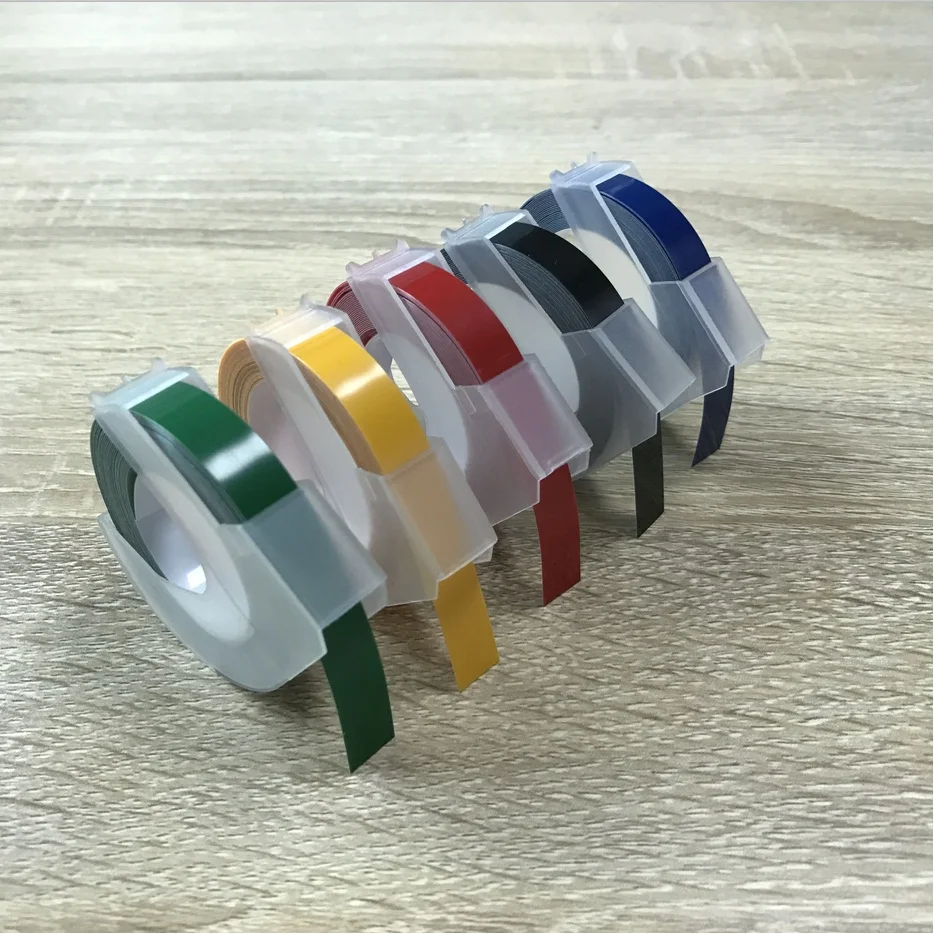 Для Dymo MOTEX 12813 5000 A этикетка производитель тиснение заправка ленты 9 мм * 300 см