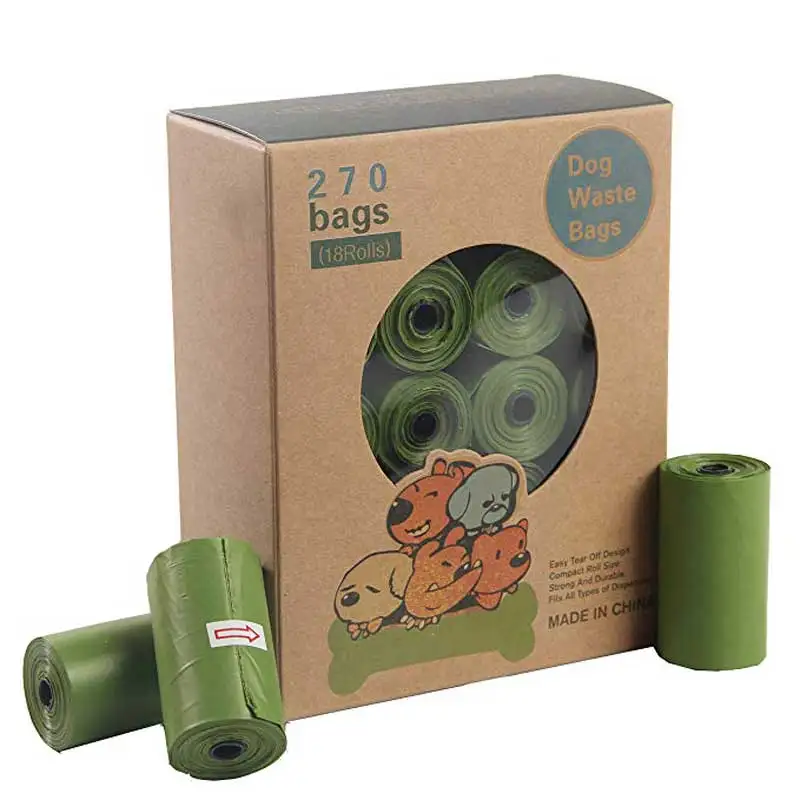 Биоразлагаемые мешки для собак биоразлагаемые отходы Poo Sac Crotte Chien экологически