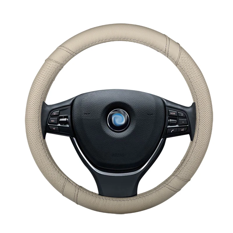 Car Steering Wheel Cover leather Auto Interior Accessories for renault duster fluence koleos laguna 2 3 latitude logan symbol | Автомобили