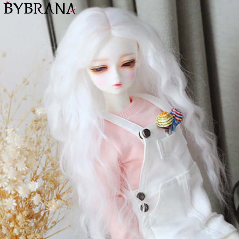 Парик Bybrana BJD размер 1/3 1/4 1/6 1/8 волосы из высокотемпературного волокна с длинными