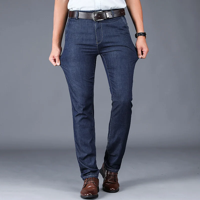 Новый дизайн мужской джинсовый надувной деловой Повседневный офисный уличный