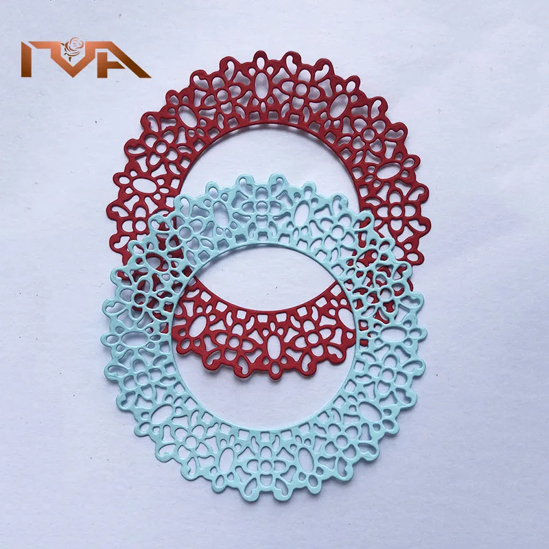 Изготовление ремесел металлические пресс формы Mini Circle Burst круглые рамки для