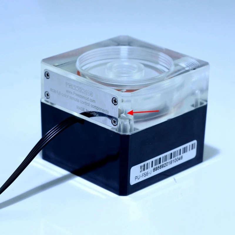 Бесшумный насос с водяным охлаждением PU-FS6-J компьютера 4 метровым потоком |