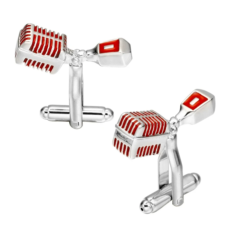 Запонки мужские с волшебным кубом рождественским оленем часами цветами круглыми