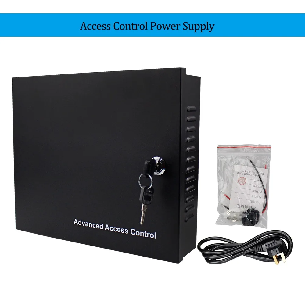 Power Converter OBO руки TCP/IP Управление Панель доска с DC12V 5A металлический Питание конвертера для 1/2/4 двери офис Прихожая Системы - Color: Power Converter