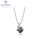 Xuping модные ювелирные изделия, Новое поступление, квадратные кристаллы, подвеска, ожерелья для женщин, подарок на день рождения 810672578
