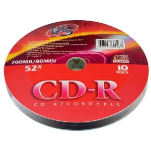 Диски VS CD-R 80 52x Shrink 10 шт. | Компьютеры и офис