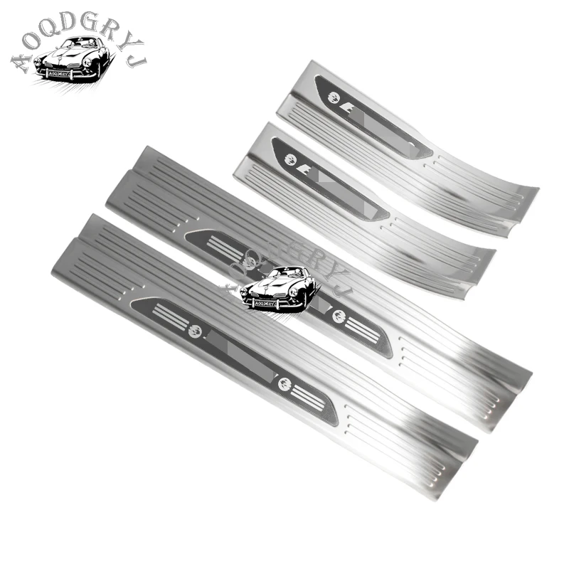 8 шт Аксессуары для автомобилей Добро пожаловать педаль порога прикрытие