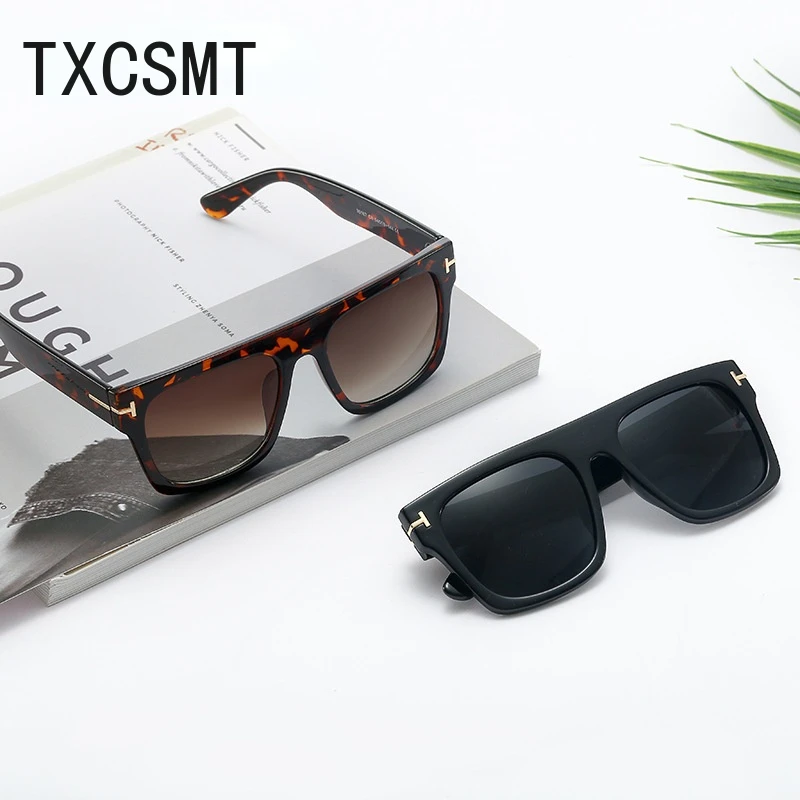 2021 Модные стильные солнцезащитные очки FAUSTO в квадратной форме для мужчин и женщин в винтажном классическом ретро дизайне