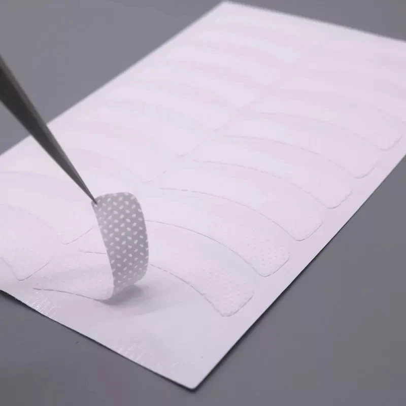 100 шт . защитные накладки для ресниц без пятен под ресницами ткань наращивания