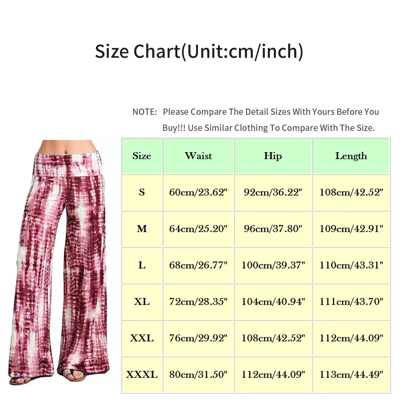 

Gradient Print Casual High Waist Pants Women Fashion Loose Long Trousers Ladies Black Straight Casual Trousers Wide Leg Pants