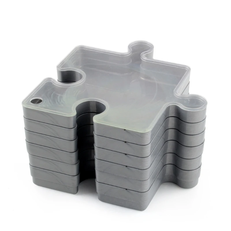 

40JC Pack of 6 Sorting Trays for 1000pieces Puzzle Eco-Friendly Puzzle Storage Box to Storage Your DIY Decorative 3D Puzzle