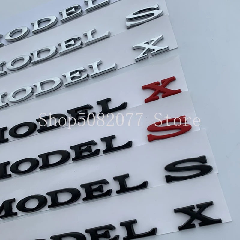 Модель 3 модель S X с буквами эмблема для Tesla автостайлинг рестайлинг